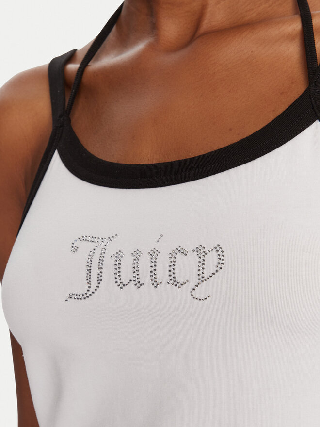 Juicy Couture Juicy Couture Top Amira JCWCT225302 Blanco Slim Fit