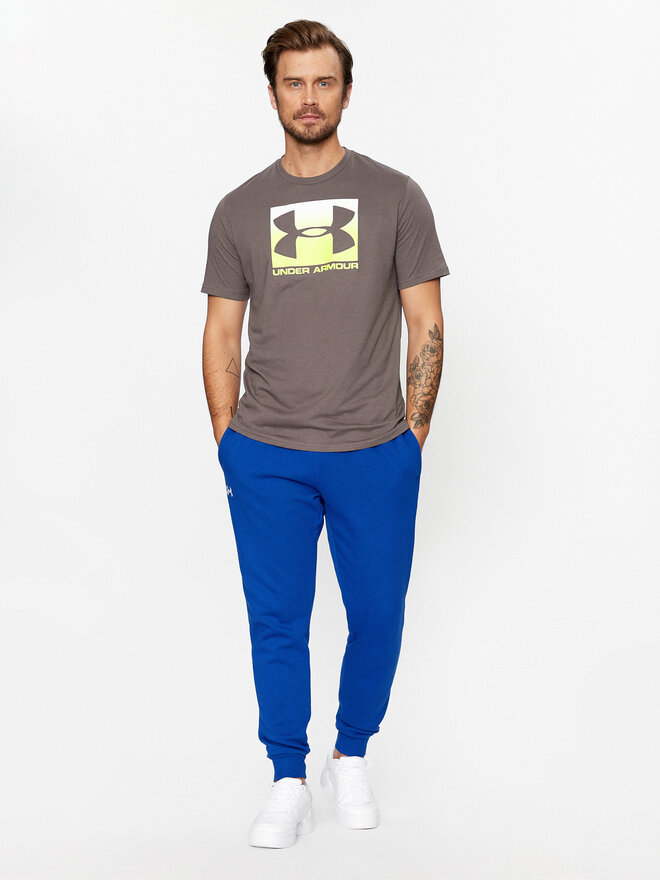 Under Armour Under Armour Marškinėliai Ua Boxed Sportstyle Ss 1329581 Pilka Loose Fit