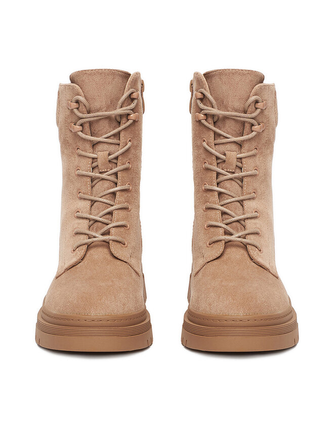 DeeZee Botines planos DeeZee HX22002-31 Beis