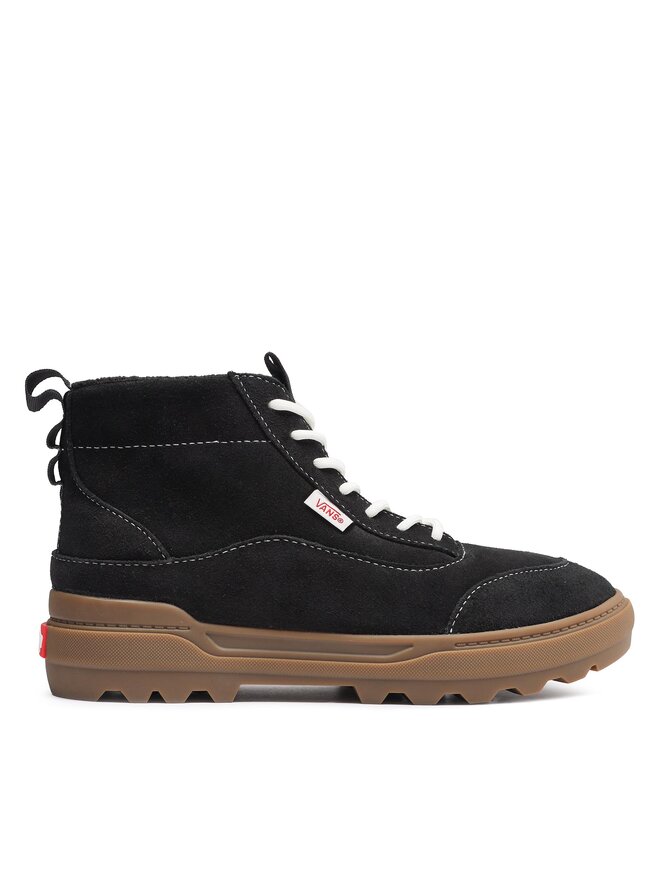 Vans black boots cheap