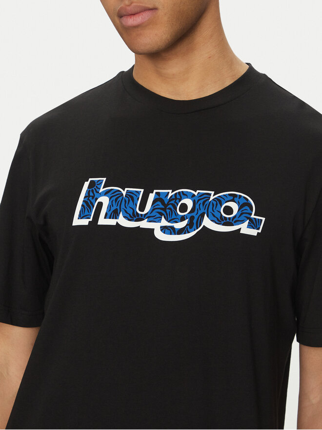 HUGO HUGO Camiseta Nugibol 50542932 Negro Regular Fit