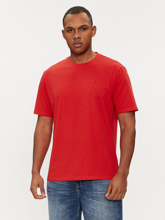 Guess Guess Póló F3GI00 K8HM0 Piros Regular Fit