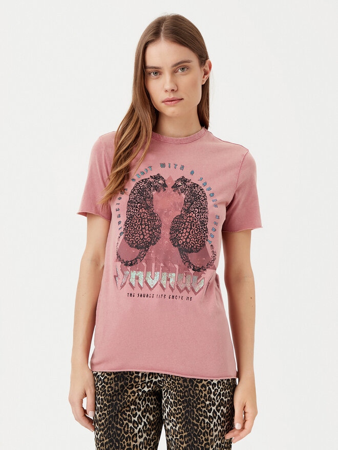 ONLY ONLY Póló Lucy 15307412 Rózsaszín Regular Fit