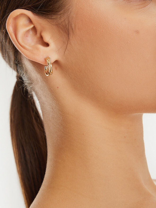Calvin Klein Ohrringe Calvin Klein 35000515 Goldfarben
