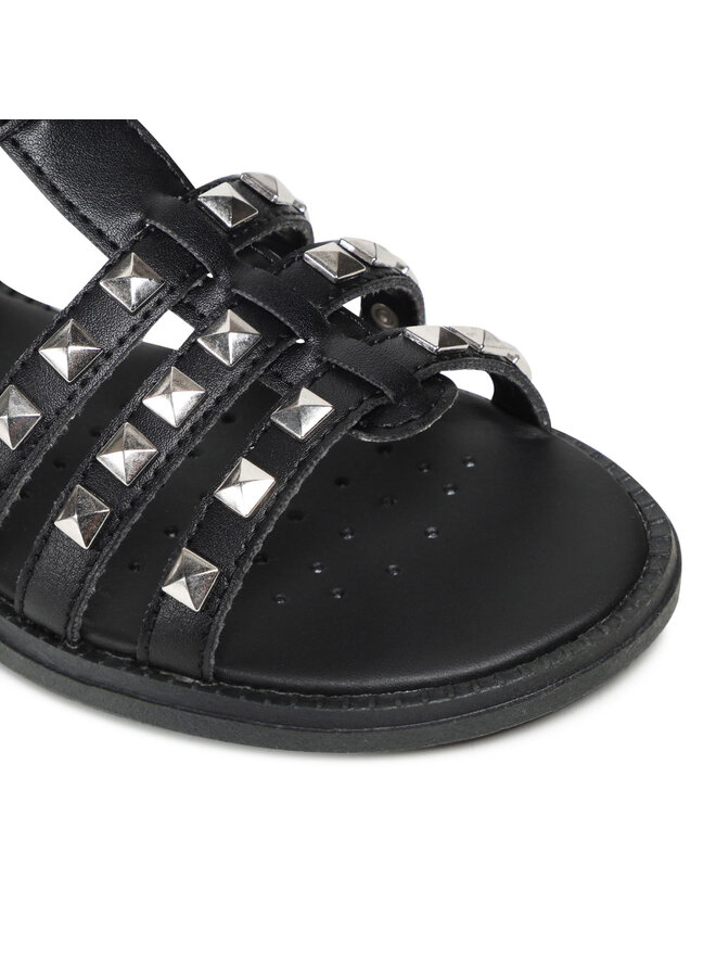 Geox Sandály Geox J S.Karly G. C J2535C 000BC C9999 M Černá