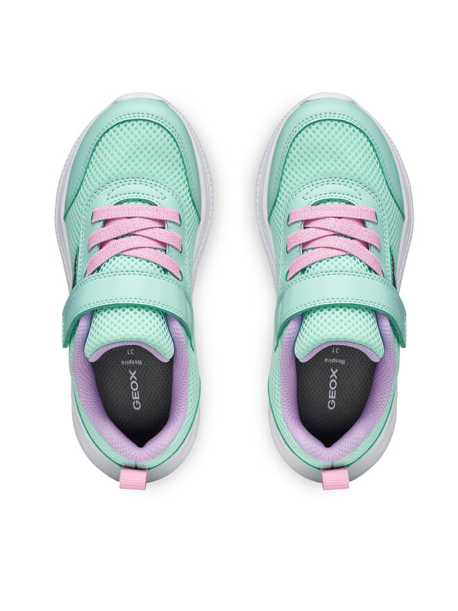 Geox Sneakers Geox J Sprintye Girl J36FWB 01454 C3BE8 S Grün