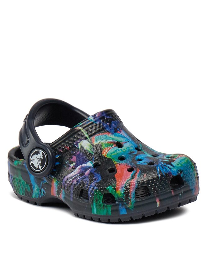 Crocs Pantoletten Crocs Classic Dino Clog T 208303 Dunkelblau