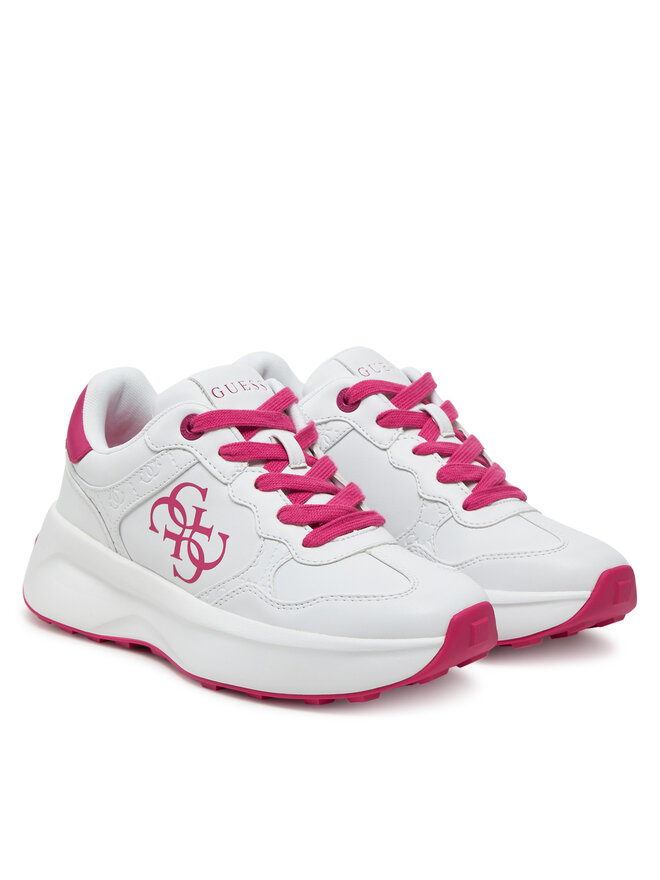 Guess Sportcipők Guess FLPLUC ELE12 Fehér