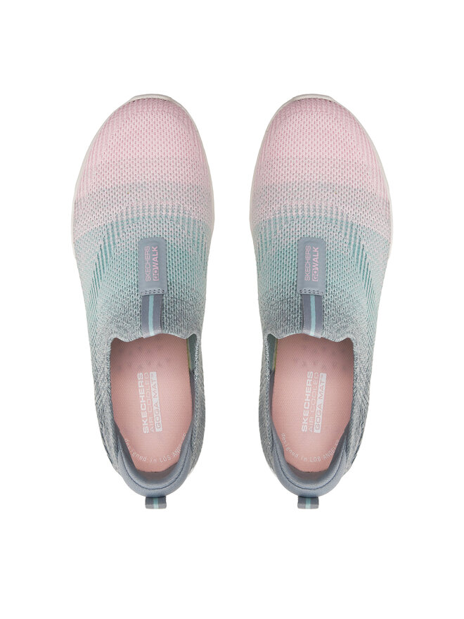 Skechers Sneakersy Skechers Go Walk Flex-Cali Sunset 124827/GYMT Sivá