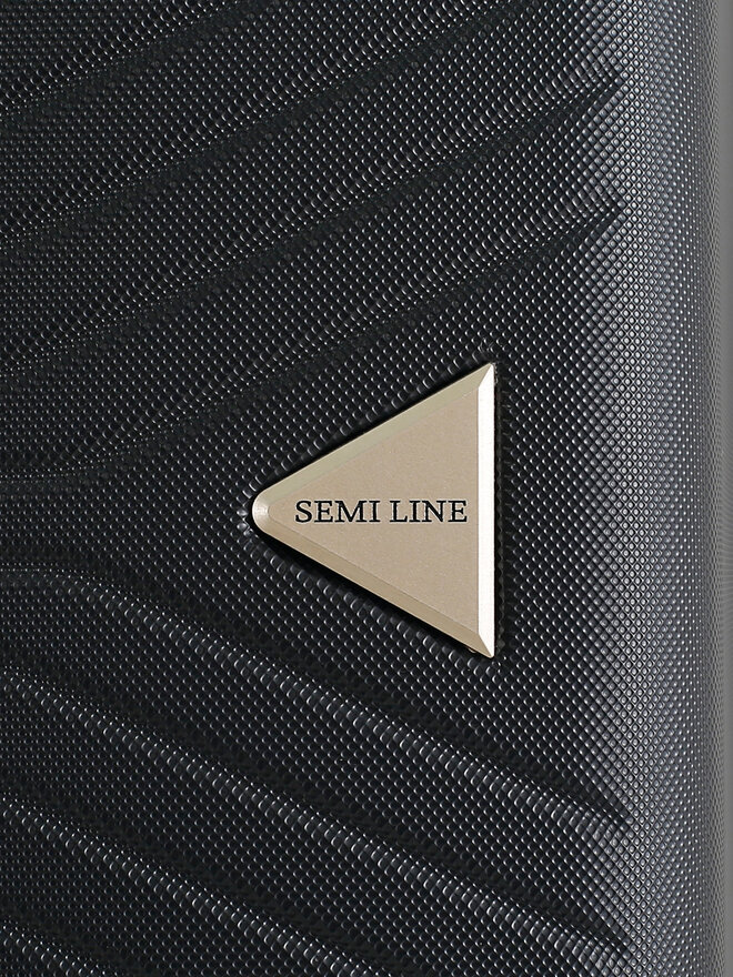 Semi Line Střední kufr Semi Line T5690-2 Šedá
