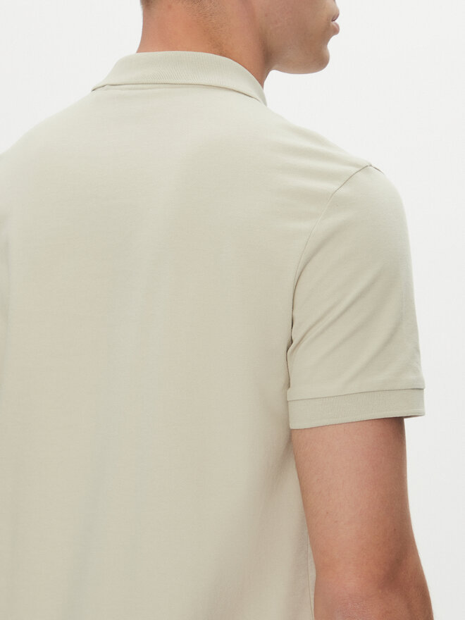 BOSS BOSS Polo Passerzip 50537507 Beis Slim Fit