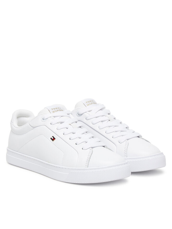 Tommy Hilfiger Sneakersy Tommy Hilfiger Icon Court FW0FW08815 Biały