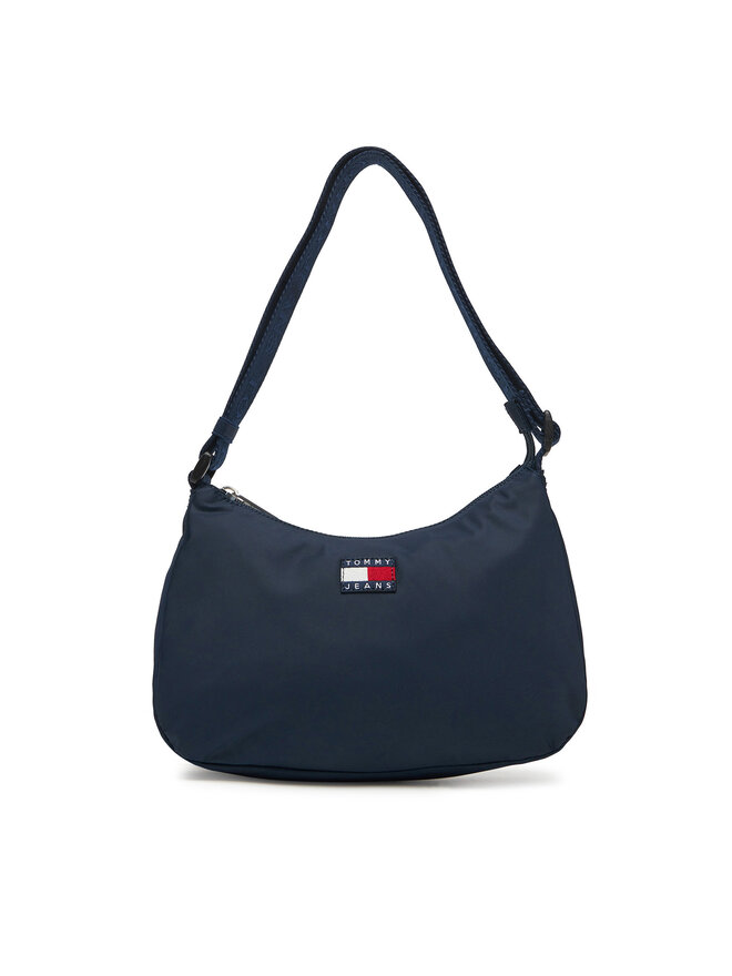 Tommy Jeans Handtasche Tommy Jeans Tjw Ess Daily Shoulder Bag AW0AW17888 Dunkelblau
