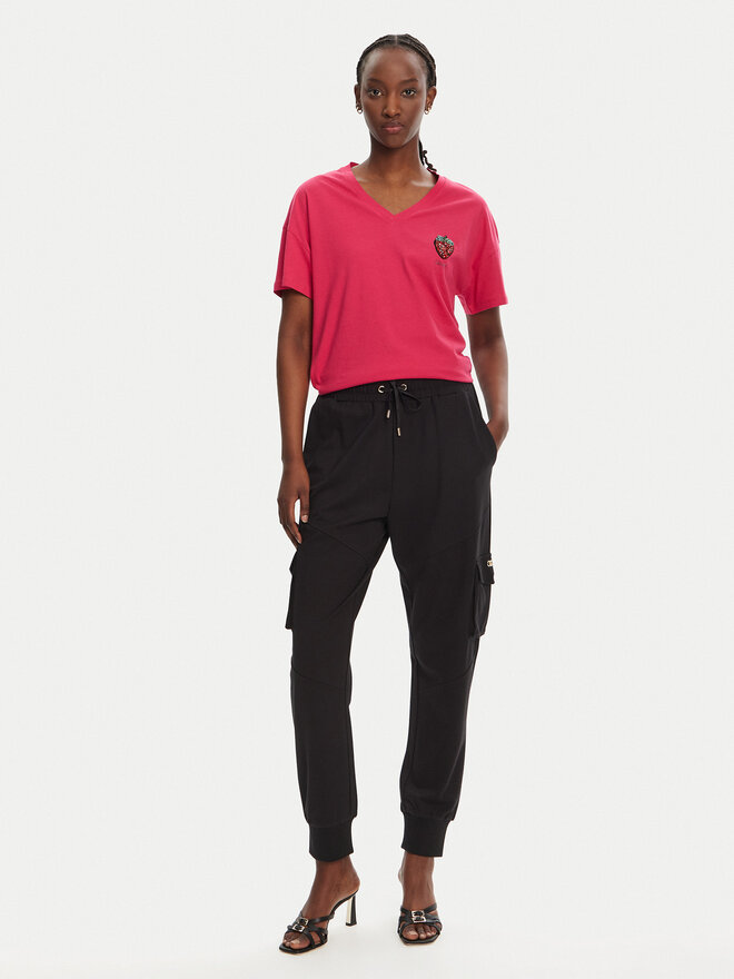 Liu Jo Liu Jo Camiseta WA5366 JS904 Rosa Regular Fit