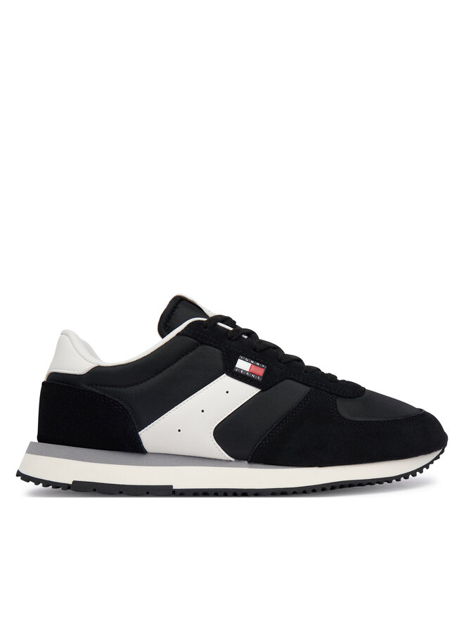 Tommy Jeans Sneakers Tommy Jeans Tjm Eva Runner Mix Material EM0EM01737 Schwarz