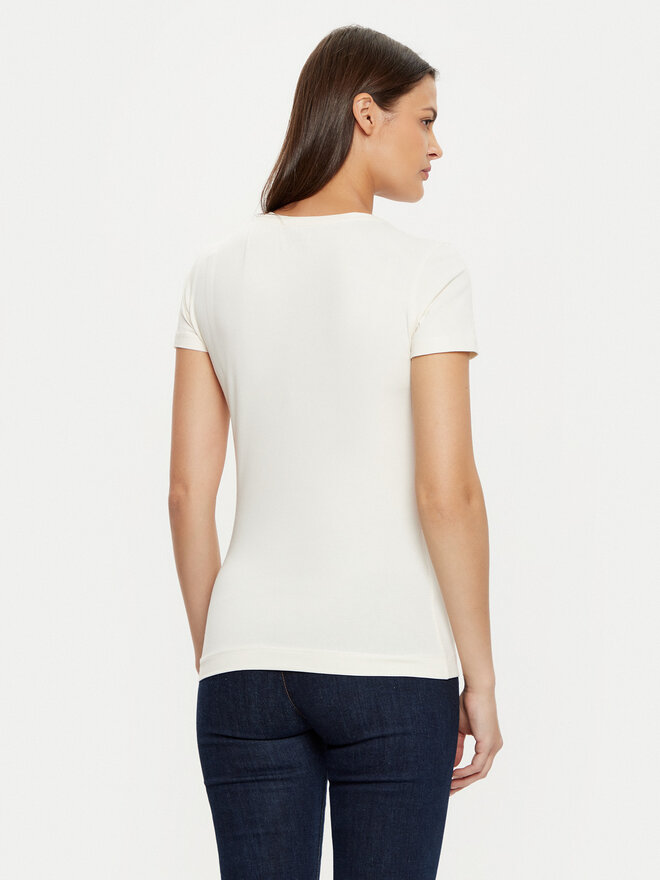 Guess Guess Marškinėliai W5RI21 J1314 Écru Regular Fit
