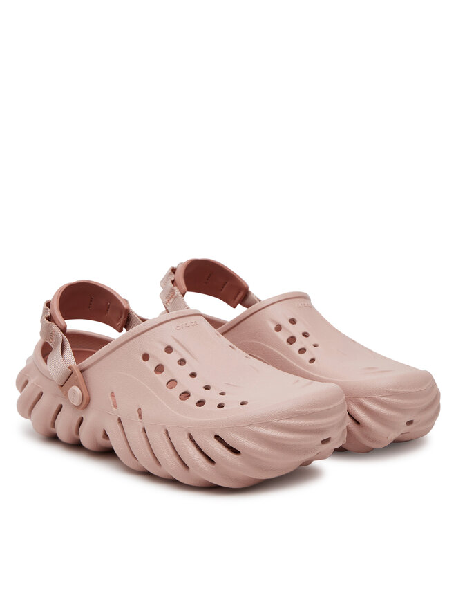 Crocs Papucs Crocs Echo Clog 207937 Rózsaszín