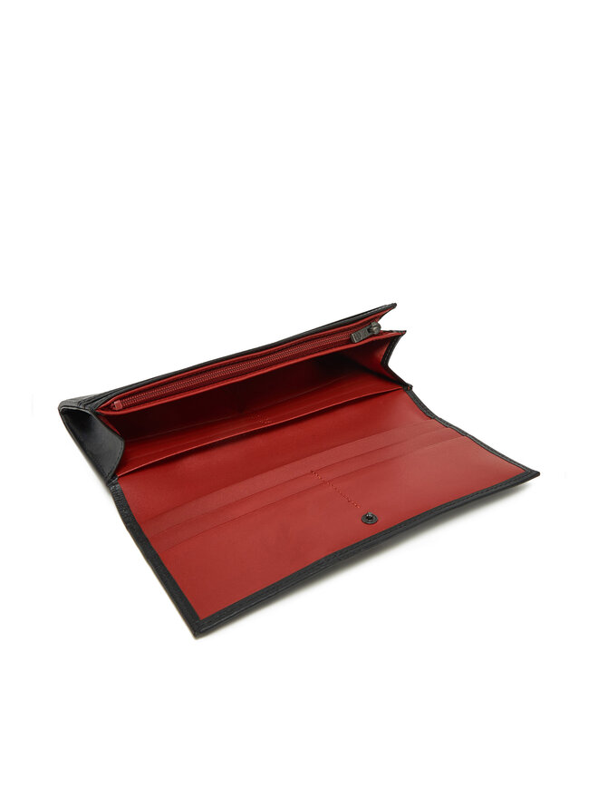 Longchamp Veľká dámska peňaženka Longchamp 044871 Čierna