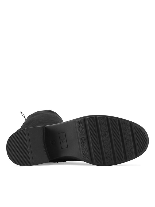 JENNY Cizme lungi muschetar JENNY WS6500-01 Negru