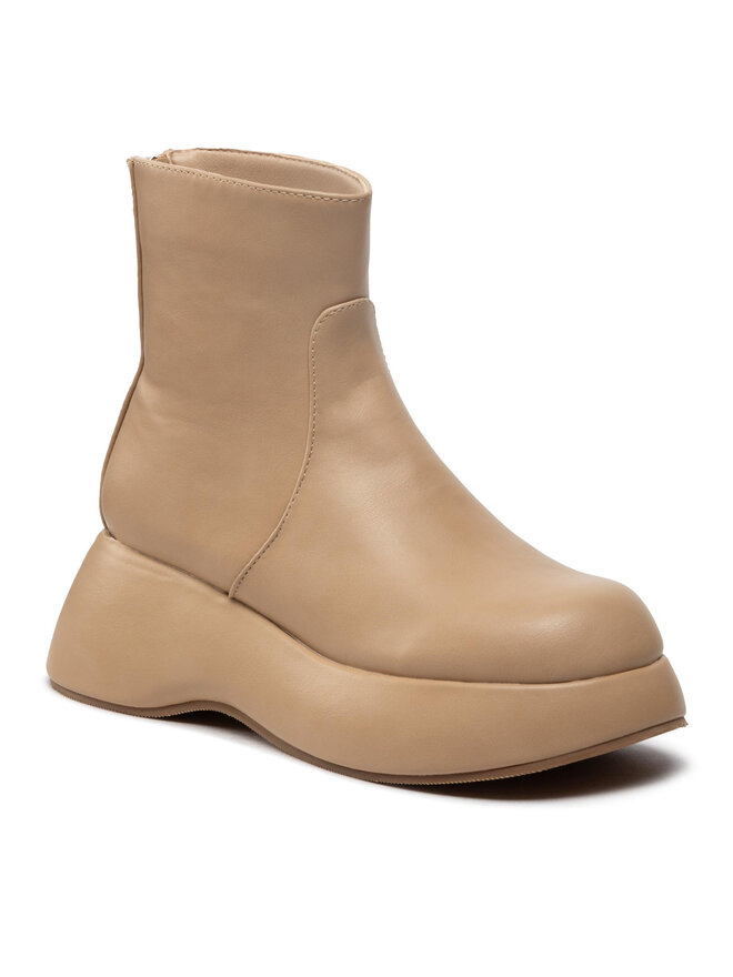 DeeZee Μποτάκια DeeZee ZALY8813-8 Μπεζ