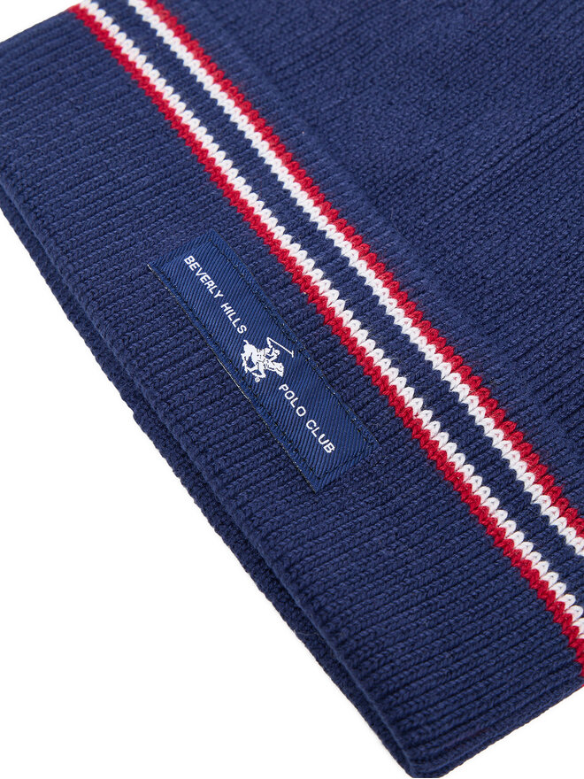 Beverly Hills Polo Club Шапкa Beverly Hills Polo Club CEO-BHPC-M3-002-AW25 Cиній