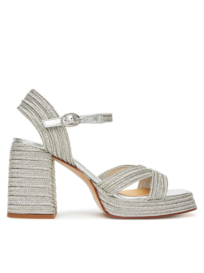 Castañer Espadryle Castañer Valle/142 023116 Srebrny