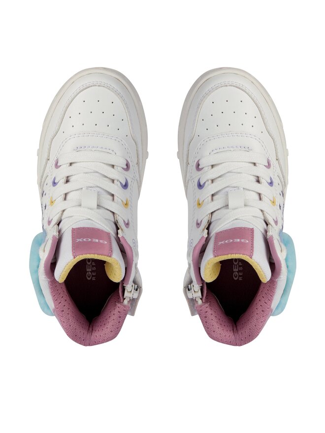 Geox Αθλητικά Geox J Skylin Girl J368WC 054AS C0653 D Λευκό