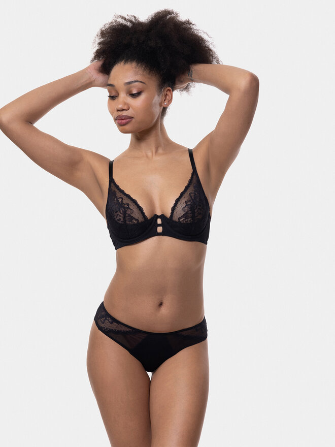 Dorina Dorina Liemenėlė su lankeliais Talisa D001809LA091 Juoda