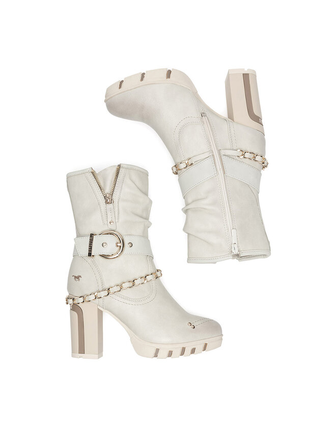 Mustang Botines Mustang 1363-505 Blanco