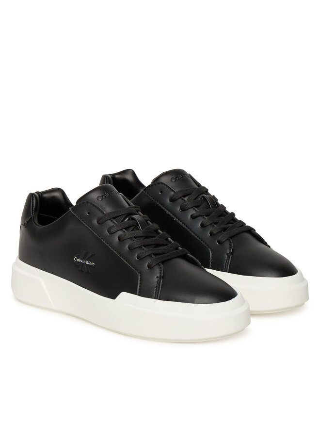 Calvin Klein Αθλητικά Calvin Klein Chunky Cupsole Laceup Lth Wn YW0YW01947 Μαύρο