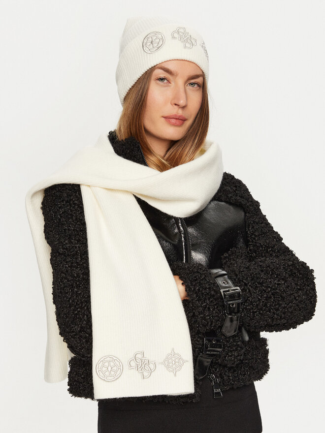 Guess Шапкa Guess AW5177 POL01 Білий