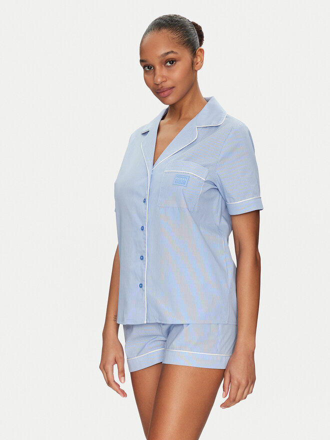 Guess Guess Pijama O5GX10 WH1K1 Azul Regular Fit