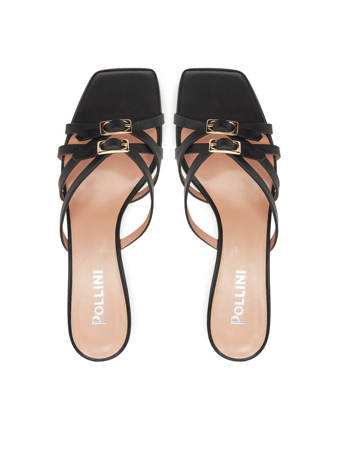 Pollini Klapki Pollini SA28217C0MTC0000 Czarny