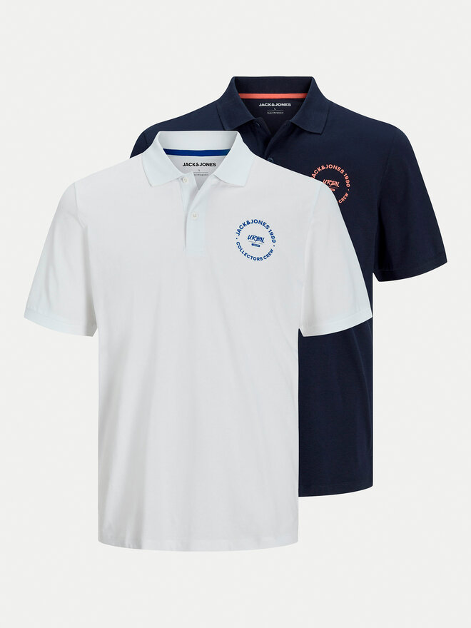 Jack&Jones Jack&Jones Set de 2 camisetas polo Simon 12276428 De color Regular Fit