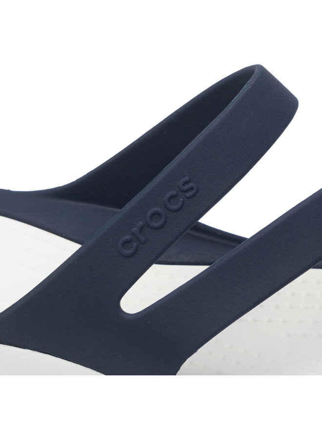 Crocs Şlapi Crocs Swiftwater Sandal W 203998 Bleumarin