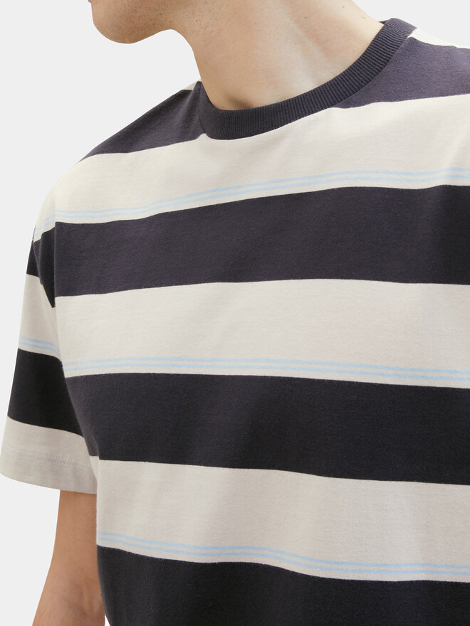 Tom Tailor Denim Tom Tailor Denim Camiseta 1040844 Beis Relaxed Fit