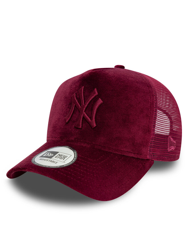 New Era Czapka z daszkiem New Era New York Yankees Velour 60595364 Bordowy