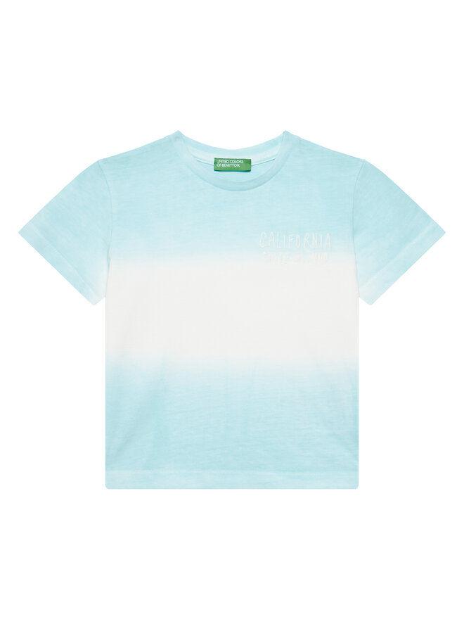 United Colors Of Benetton United Colors Of Benetton Футболка 3NPDG10J5 Голубий Regular Fit