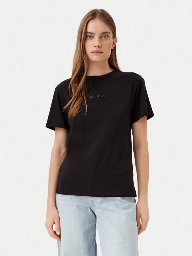 Calvin Klein Calvin Klein Camiseta K20K208294 Negro Regular Fit