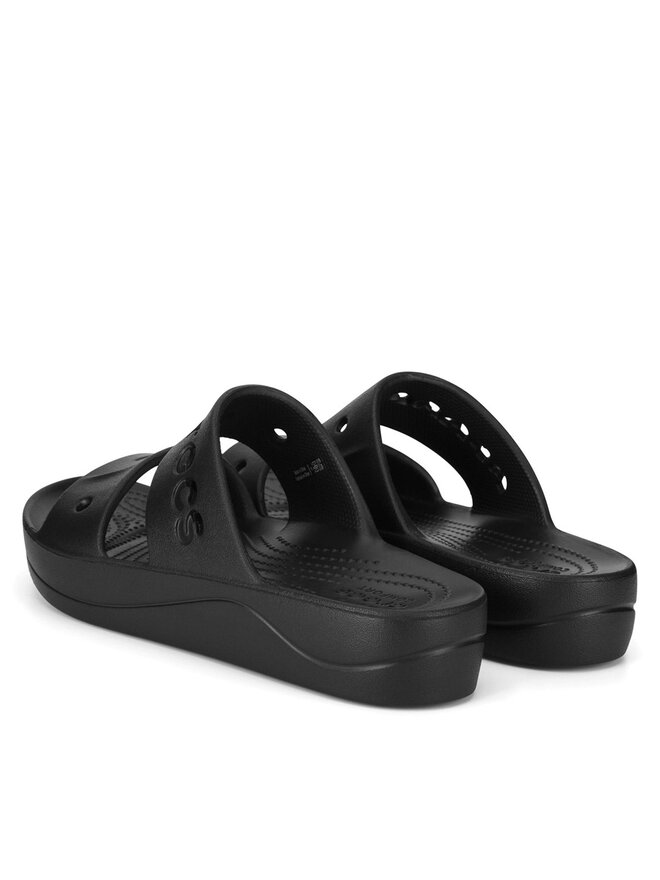 Crocs Ciabatte Crocs BAYA PLATFORM SANDAL 208188-001 Nero