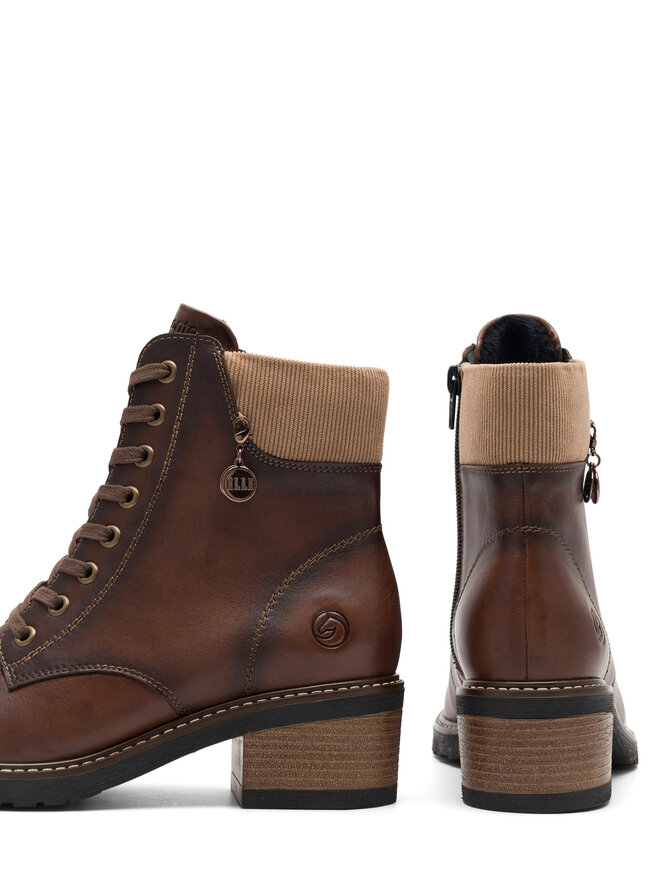 Remonte Schnürschuhe Remonte D1A70-22 Braun