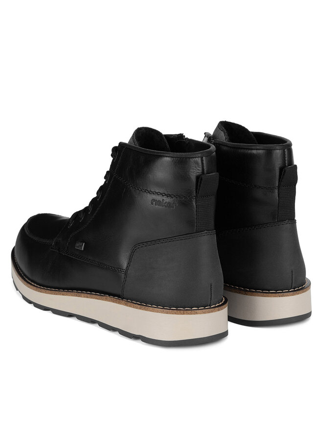 Rieker Schnürschuhe Rieker 30030-00 Schwarz