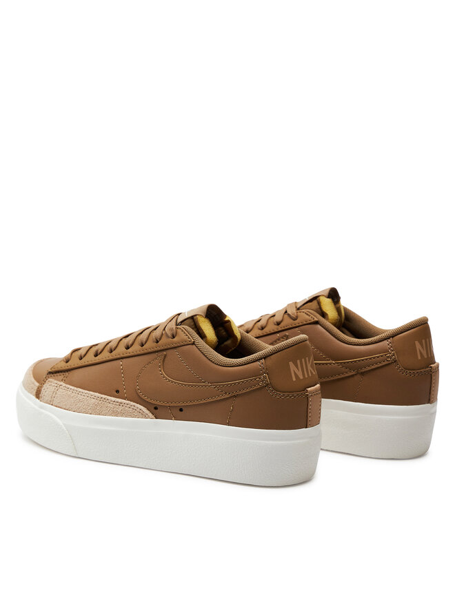Nike Sneakersy Nike Blazer Low Platform DJ0292 200 Hnědá