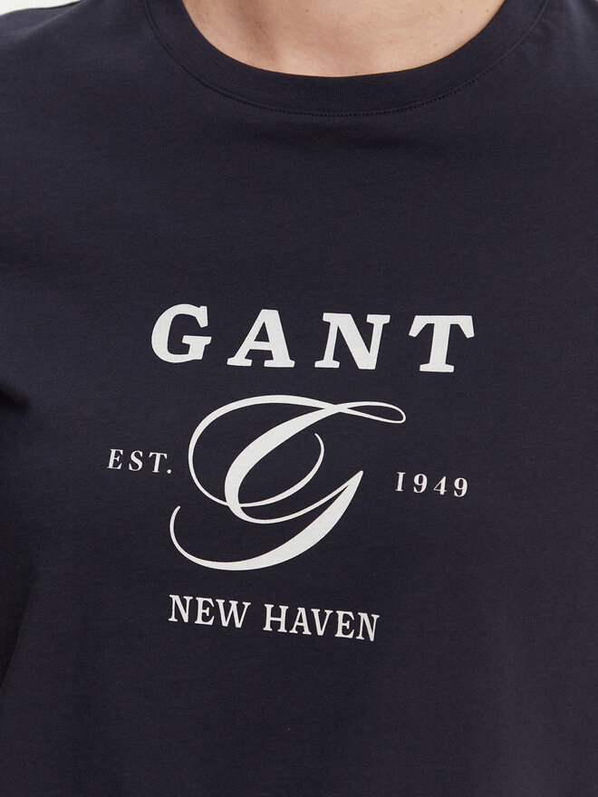 Gant Gant Majica 4200563 Mornarsko modra Regular Fit
