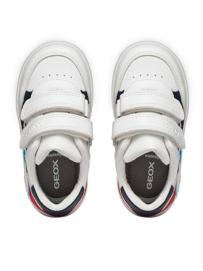 Geox Sneakers Geox B Eclyper Boy B655LC 000BC C0050 S Weiß