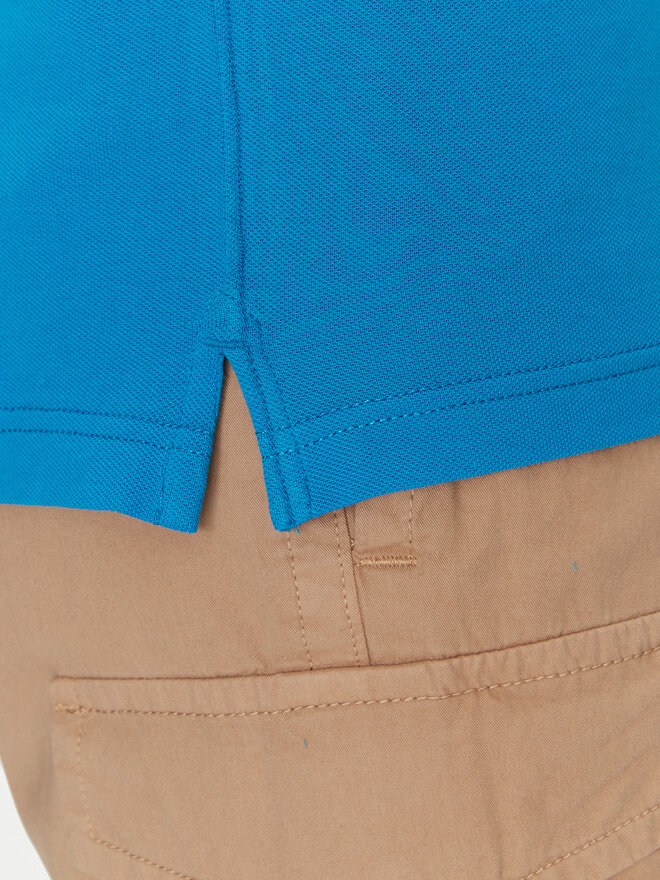 Napapijri Napapijri Polo marškinėliai E-Clanis NP0A4ID3B2W1 Mėlyna Regular Fit