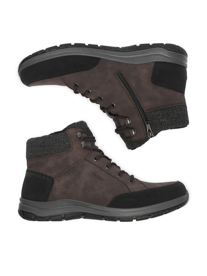 Rieker Schnürschuhe Rieker CEO-03640-25 Dunkelbraun