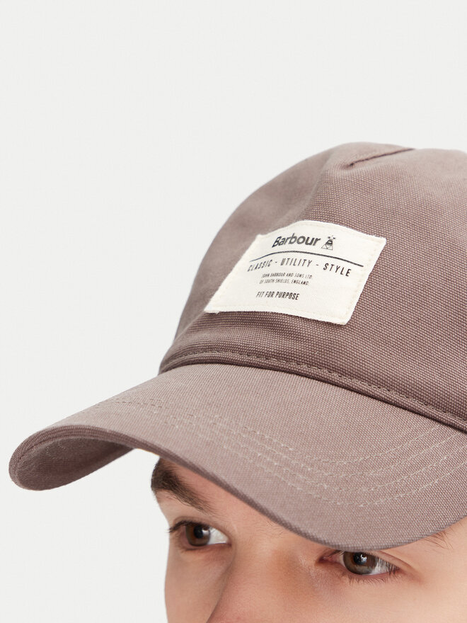 Barbour Šiltovka Barbour Lipton MHA0886GY91 Sivá