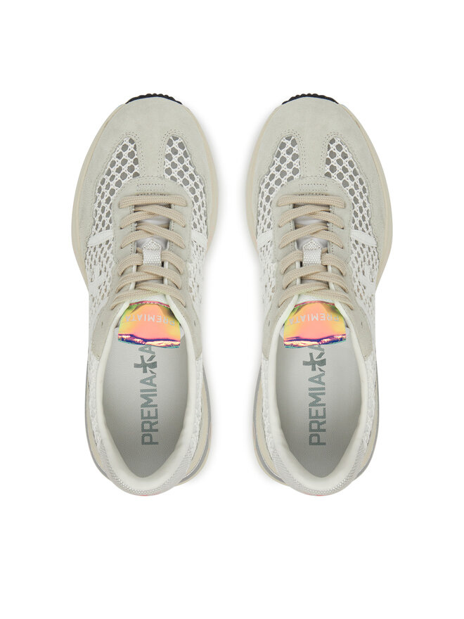 Premiata Сникърси Premiata Cassie Var 7390 Бял