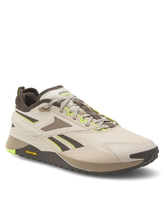 Reebok Взуття для тренажерного залу Reebok Nano X3 Adventure 100033527-W Бежевий